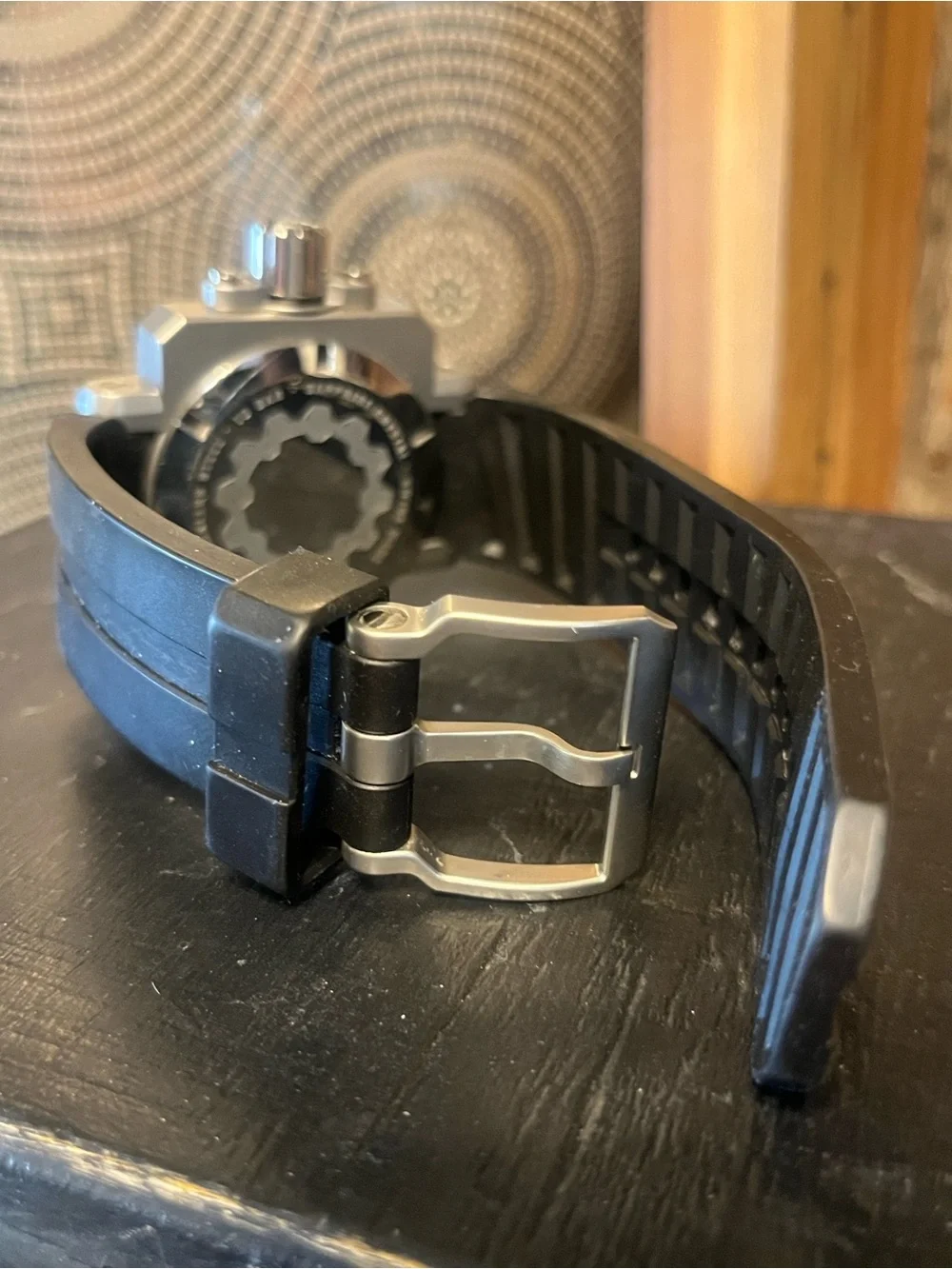 Oakley Men's Gearbox Brushed White Dial Watch